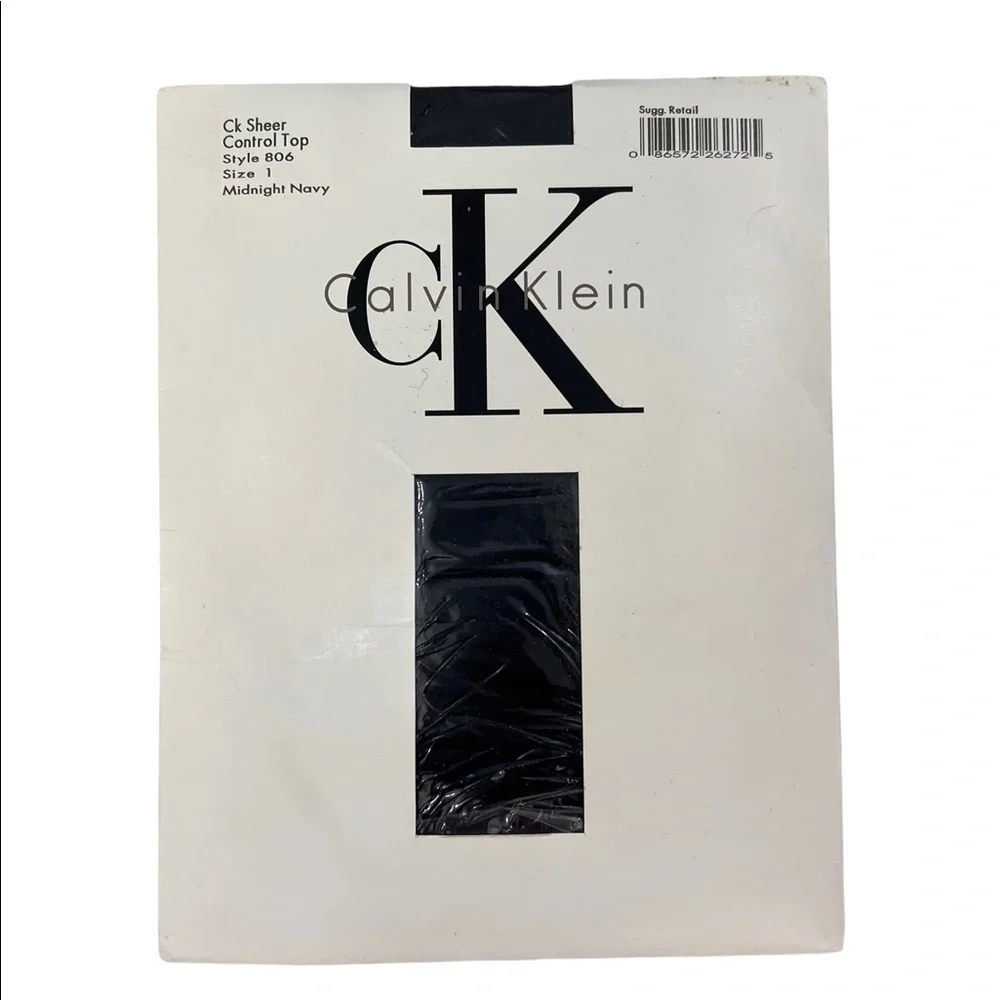 Lot of 5 Vintage Y2K 90s new Calvin Klein control top pantyhose Henri Bendel